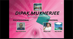 Desktop Screenshot of dipakmukherjee.com